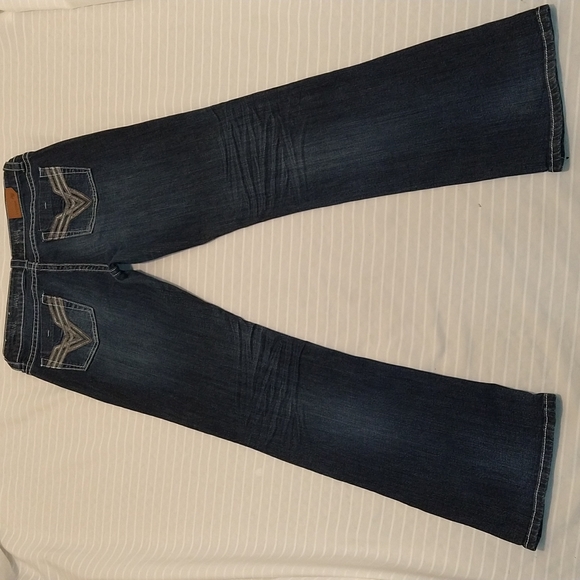 Vigoss Women Dark Bootcut Blue Jeans - Picture 9 of 12
